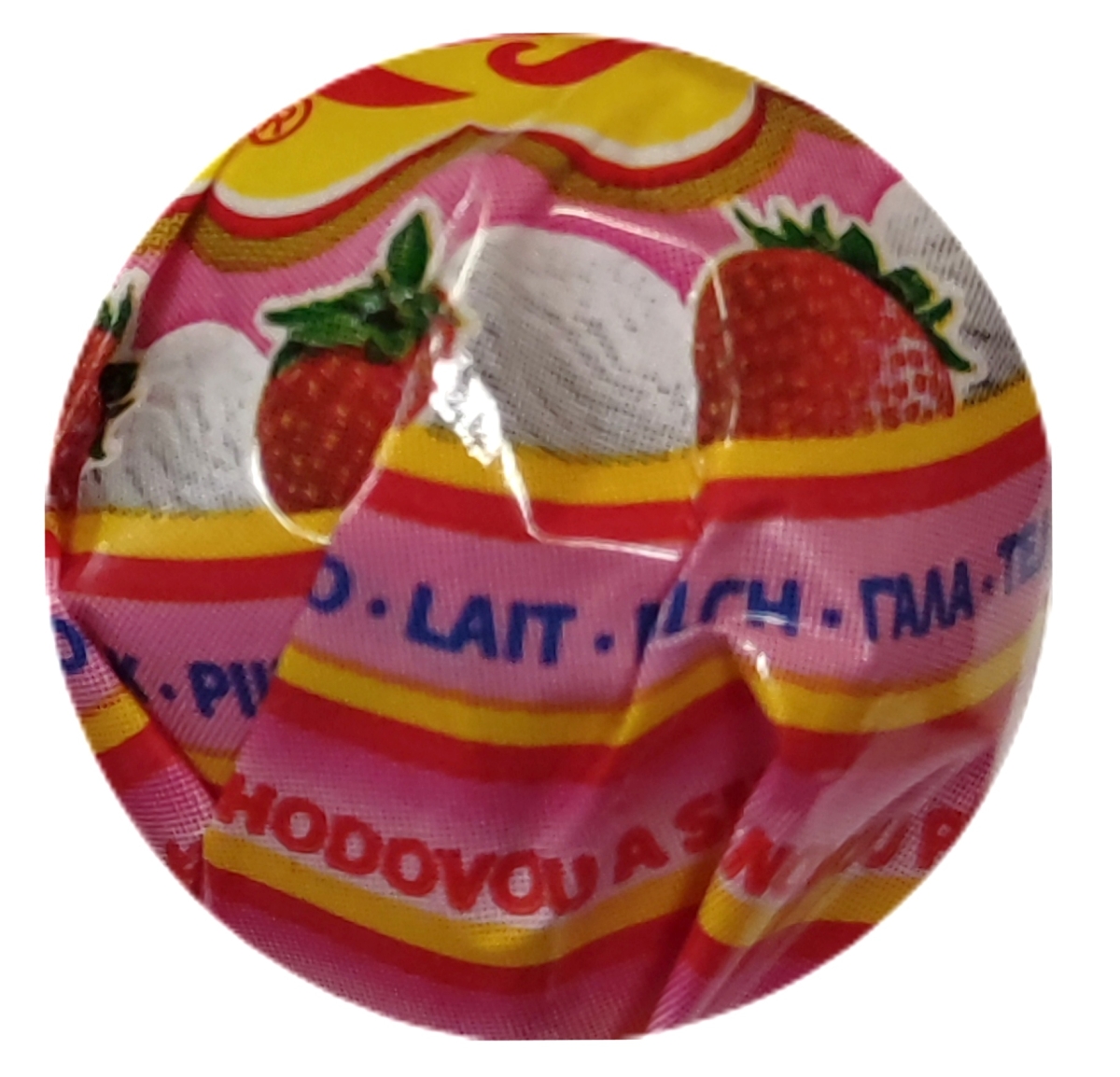 Chupa Chups Lolli Erdbeersahnegeschmack Chupa Chups Lolli Erdbeersahnegeschmack